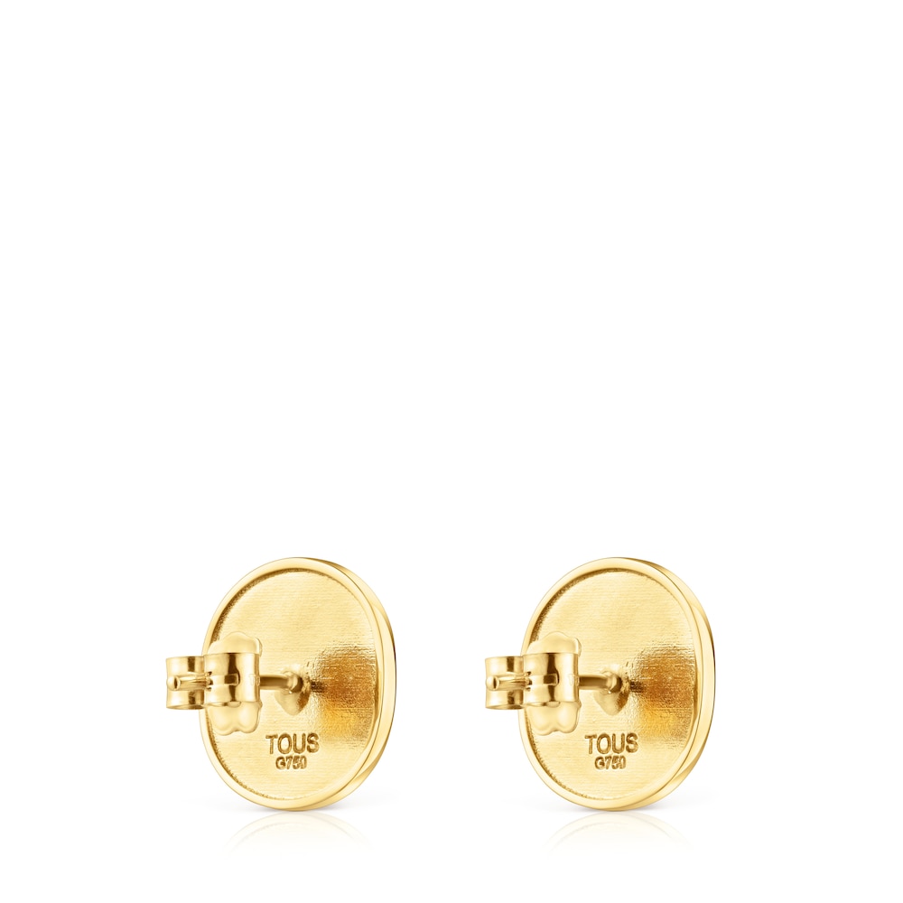 Pendientes de oro Oursin image number 2