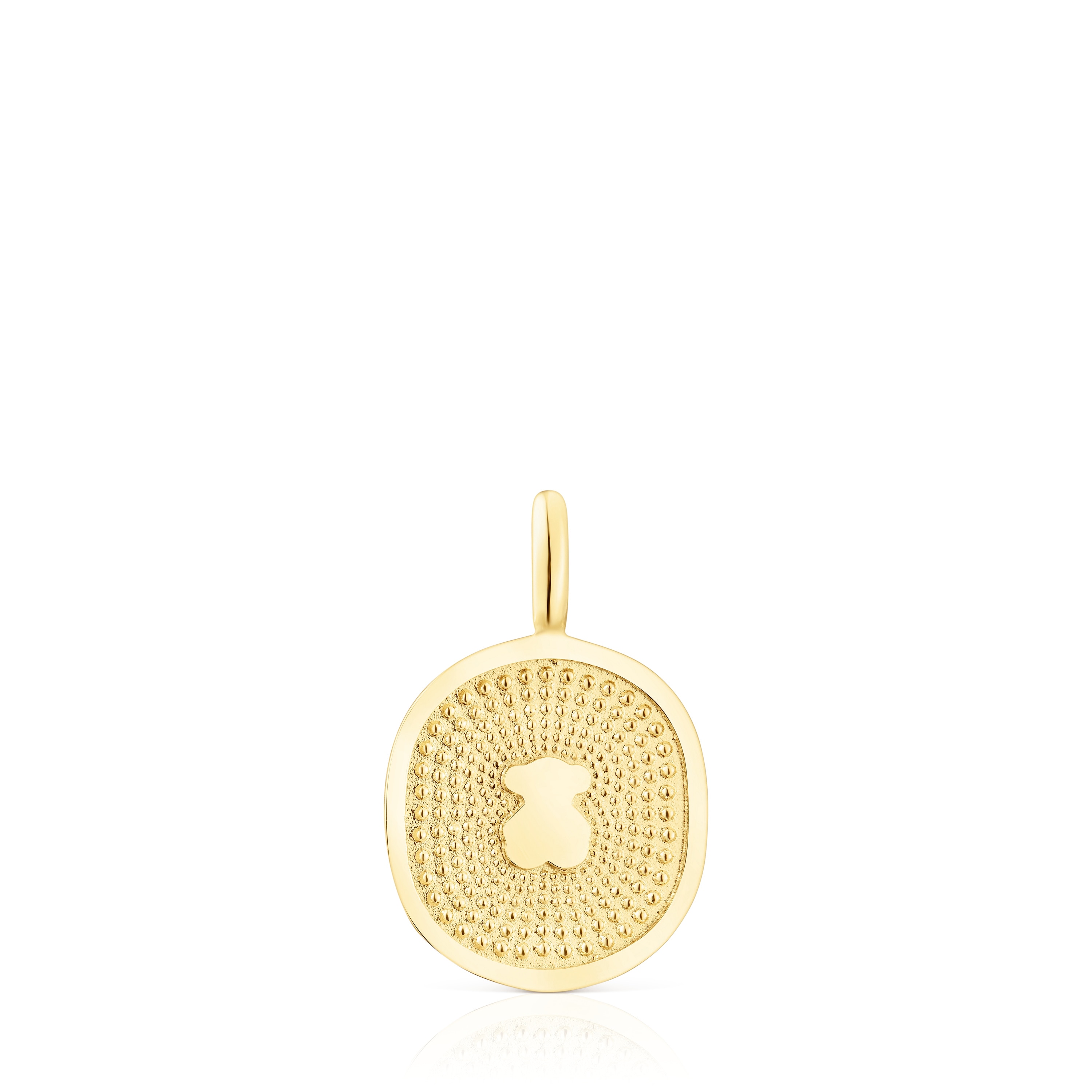 Gold Oursin Pendant