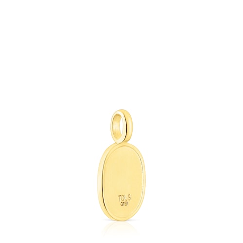 Gold Oursin Pendant