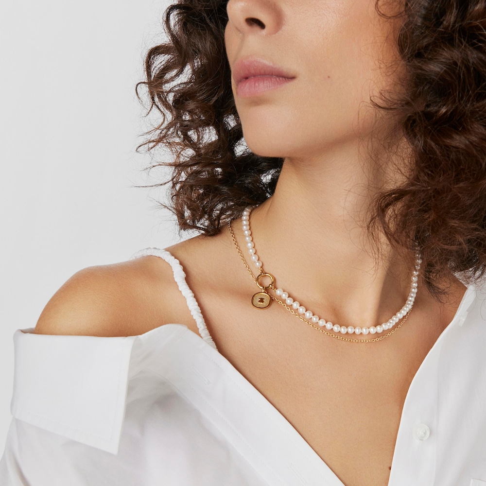 Colgante de oro Oursin