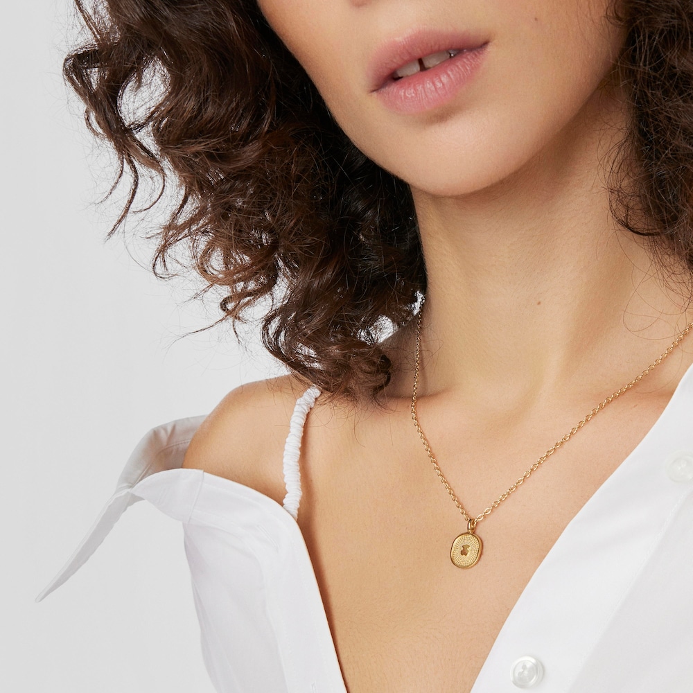 Colgante de oro Oursin