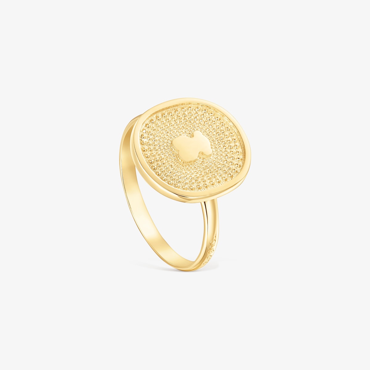 Tous - Anillo De Oro Oursin Talla 12