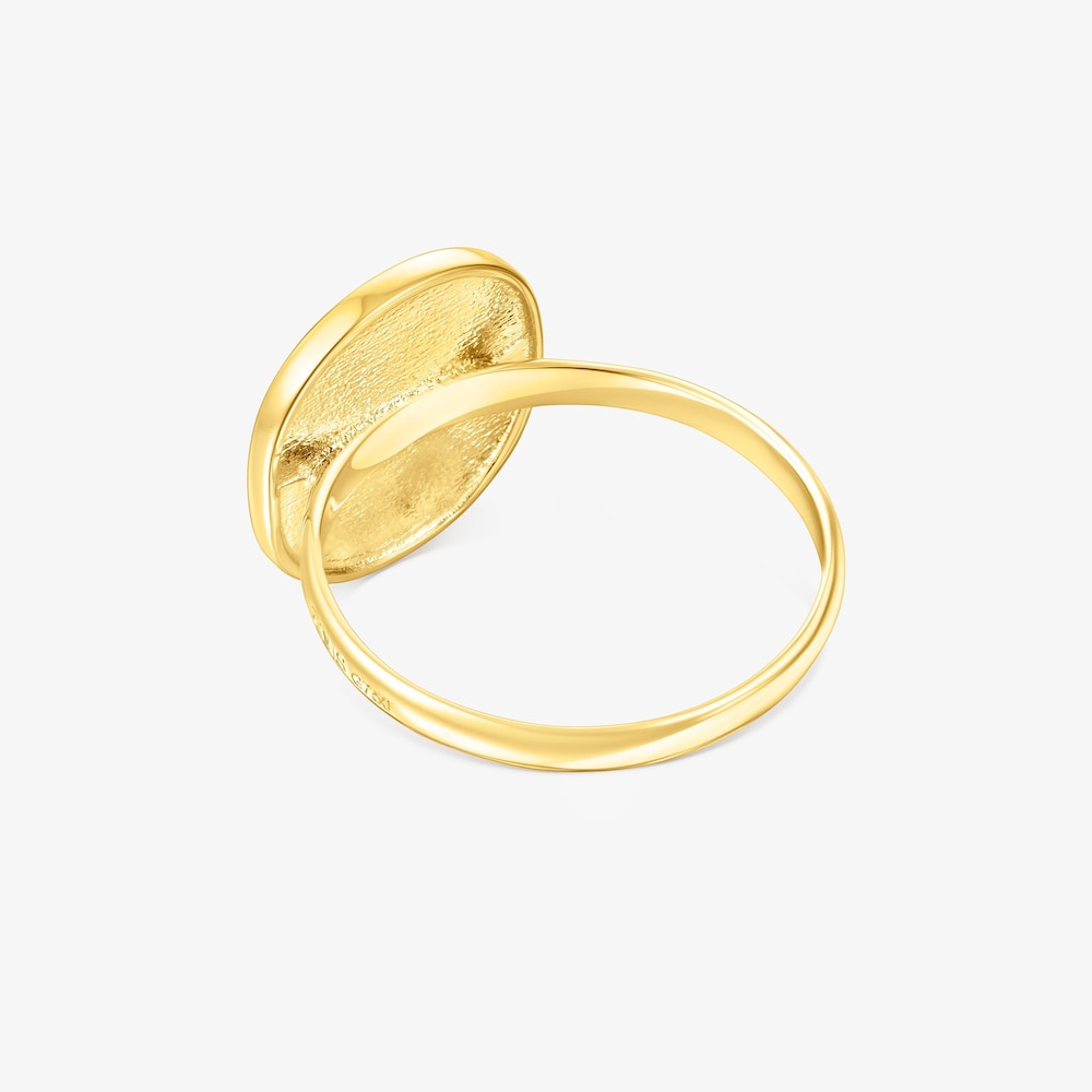 18K solid gold Oursin Ring