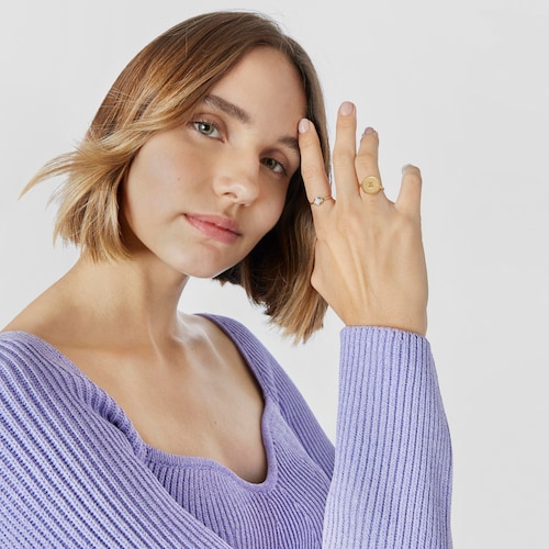 Gold Oursin Ring