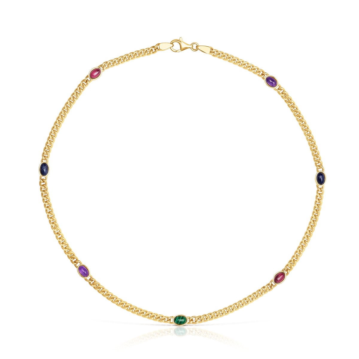 Tous - Collar Con Baño De Oro 18 Kt Sobre Plata Y Gemas Tamara Falcó X Tous - Multi