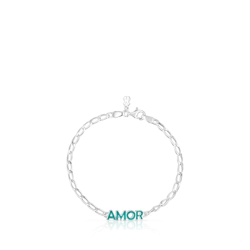 Pulsera Amor azul TOUS Crossword