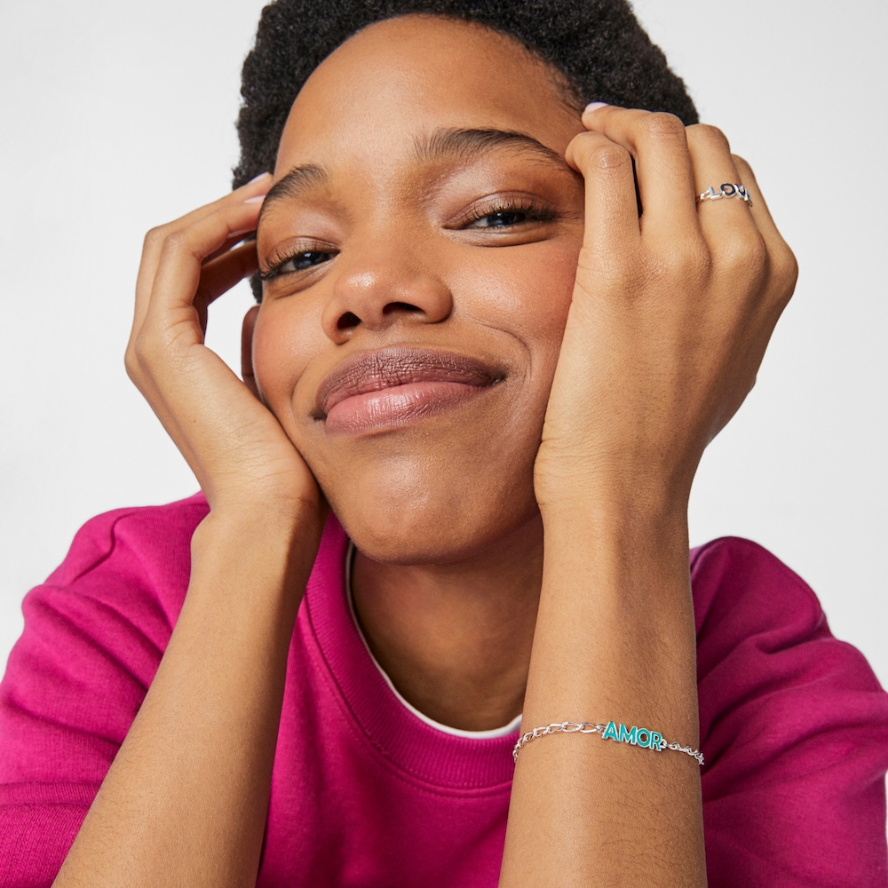 Pulseira Amor TOUS Crossword azul