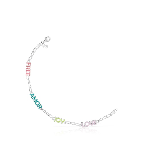Colored TOUS Crossword Bracelet