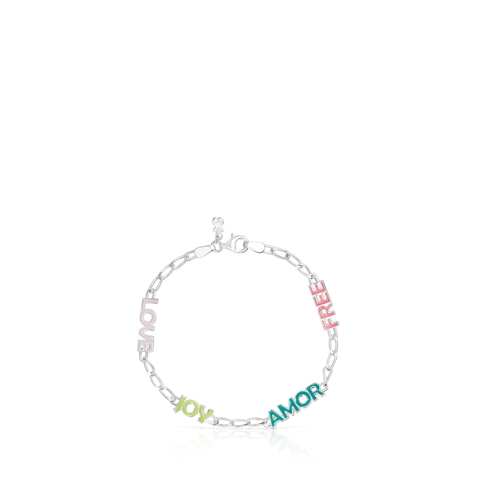 Colored TOUS Crossword Bracelet