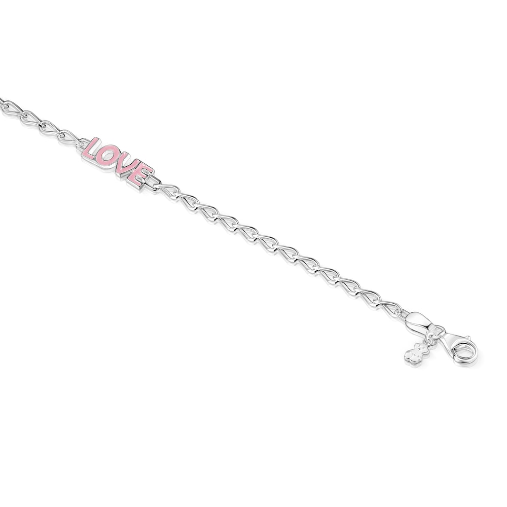 Pulsera Love lila TOUS Crossword