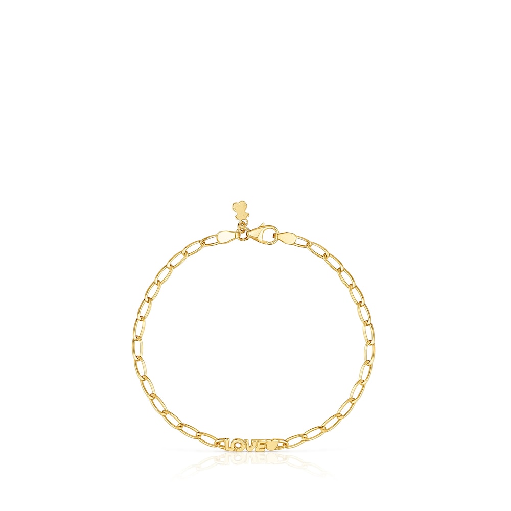 Pulsera Love con coraz&oacute;n TOUS Crossword