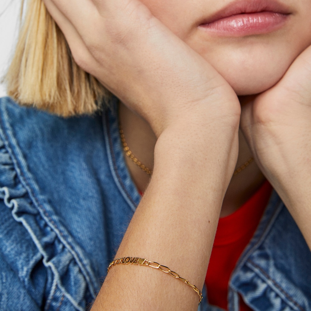 Pulsera Love con coraz&oacute;n TOUS Crossword