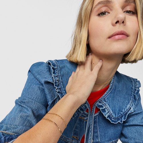 Bracciale dell'amore con cuore TOUS Cruciverba