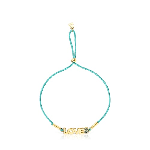 Pulseira Love TOUS Crossword com cromodi&oacute;psido