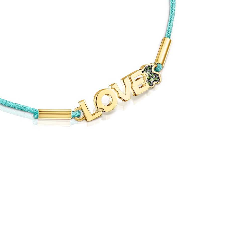 Pulsera Love cromo-di&oacute;psido TOUS Crossword