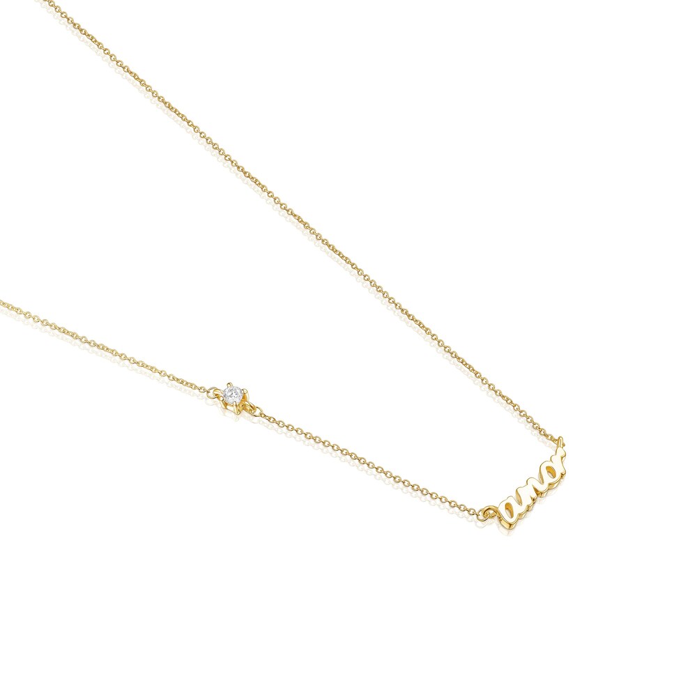 Collar Amor de oro y diamante Crossword image number 2
