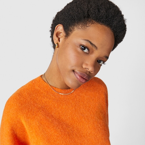 Collar Amor con ba&ntilde;o de oro 18 kt sobre plata TOUS Crossword