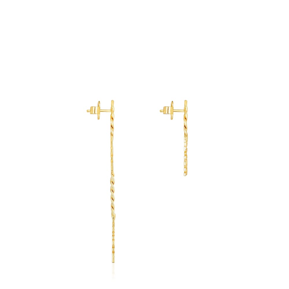 TOUS Crossword Amor Chain Earrings TOUS Crossword Amor Chain Earrings