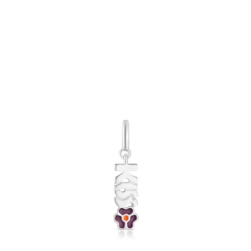 TOUS Crossword Kiss Pendant