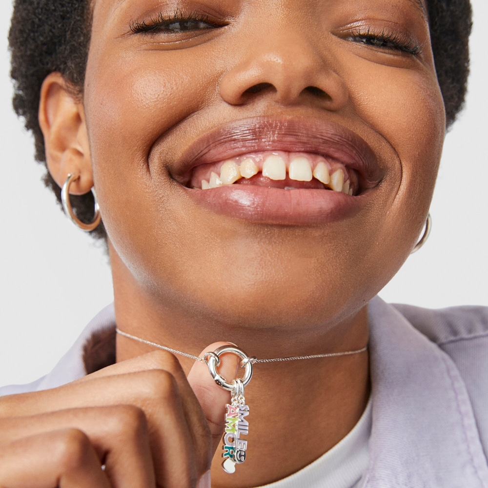 TOUS Crossword Smile Pendant