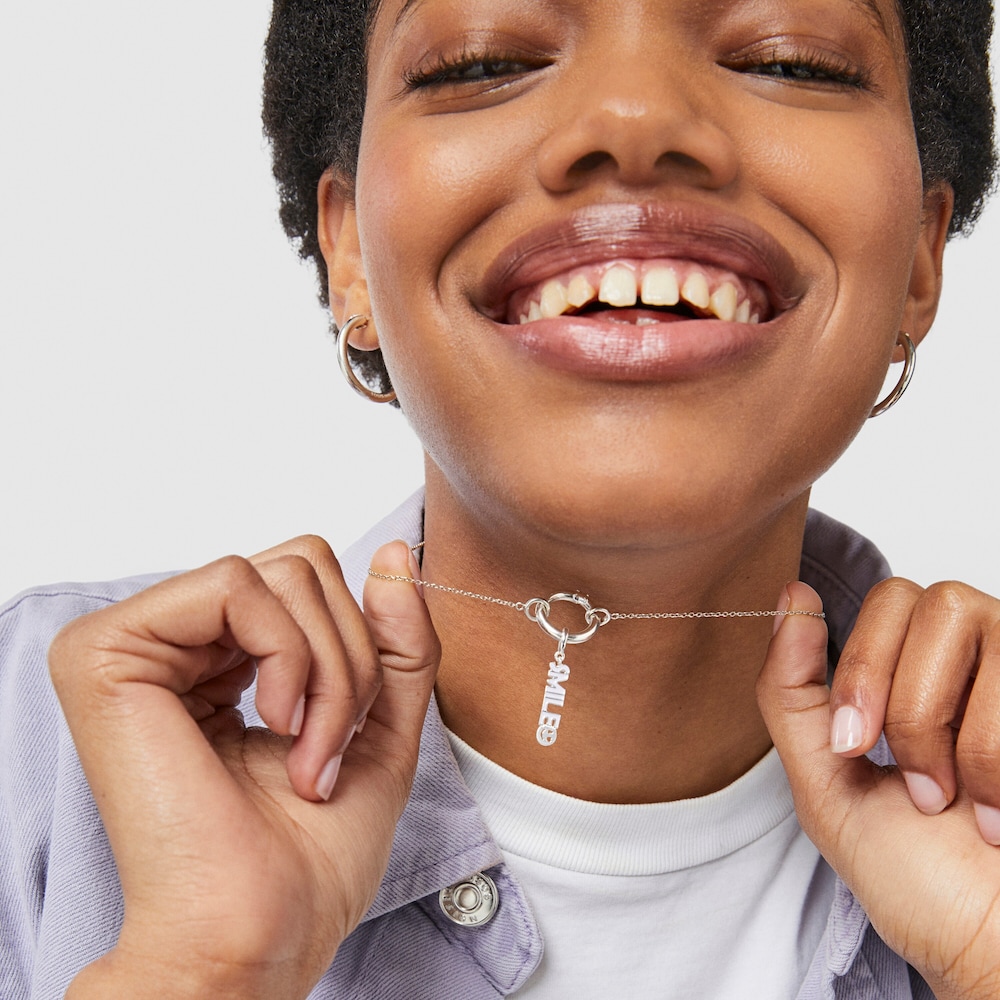 TOUS Crossword Smile Pendant