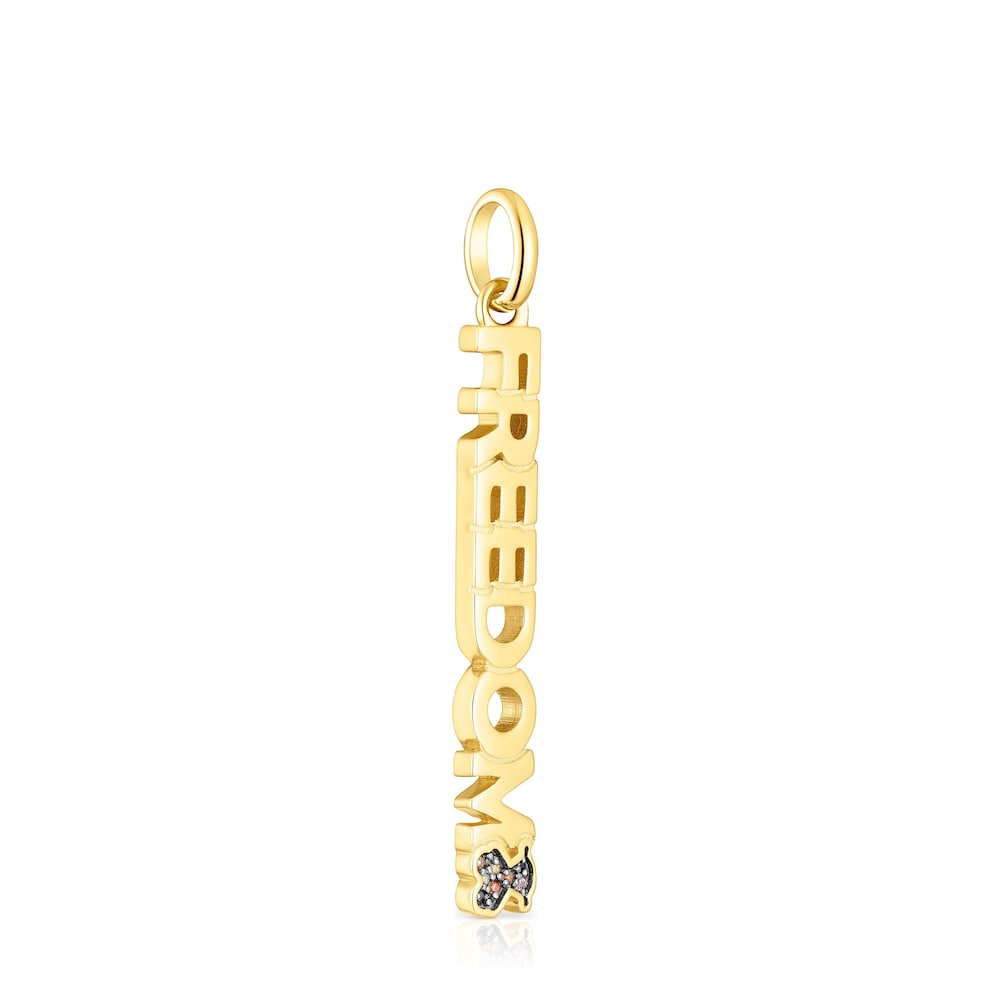 TOUS Crossword Freedom Pendant TOUS Crossword Freedom Pendant