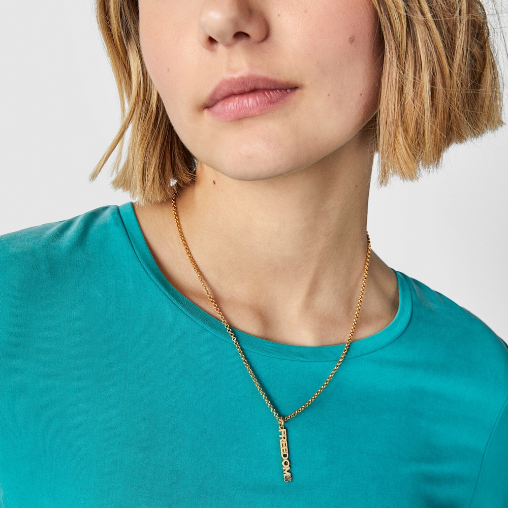 TOUS Crossword Freedom Pendant TOUS Crossword Freedom Pendant