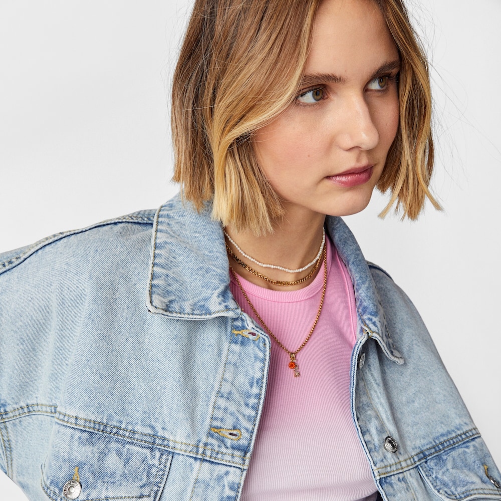 Pendentif Love TOUS Crossword avec am&eacute;thyste