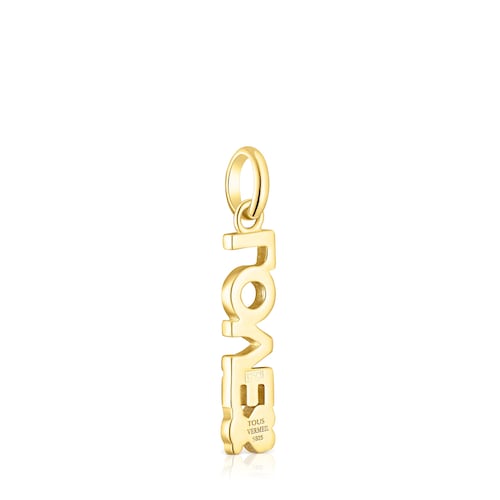 TOUS Crossword Love Pendant with bear