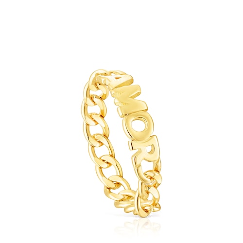 TOUS Crossword Amor Ring