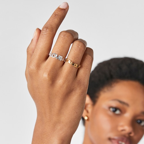 TOUS Crossword Amor Ring