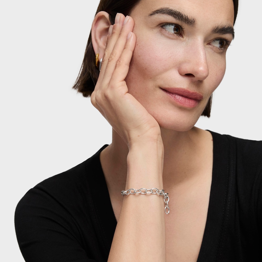 Pulsera con anillas de plata TOUS Calin