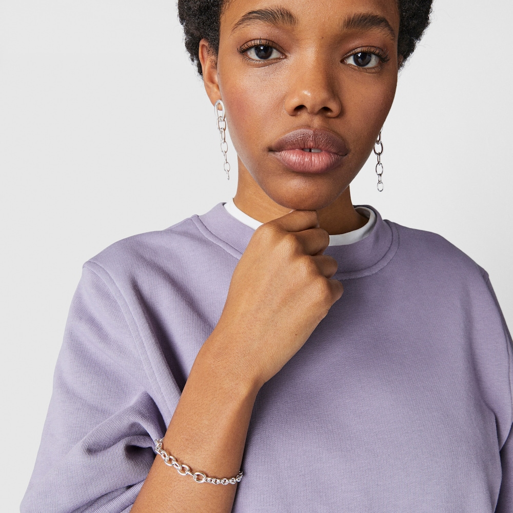 Silver TOUS Calin Bracelet with rings