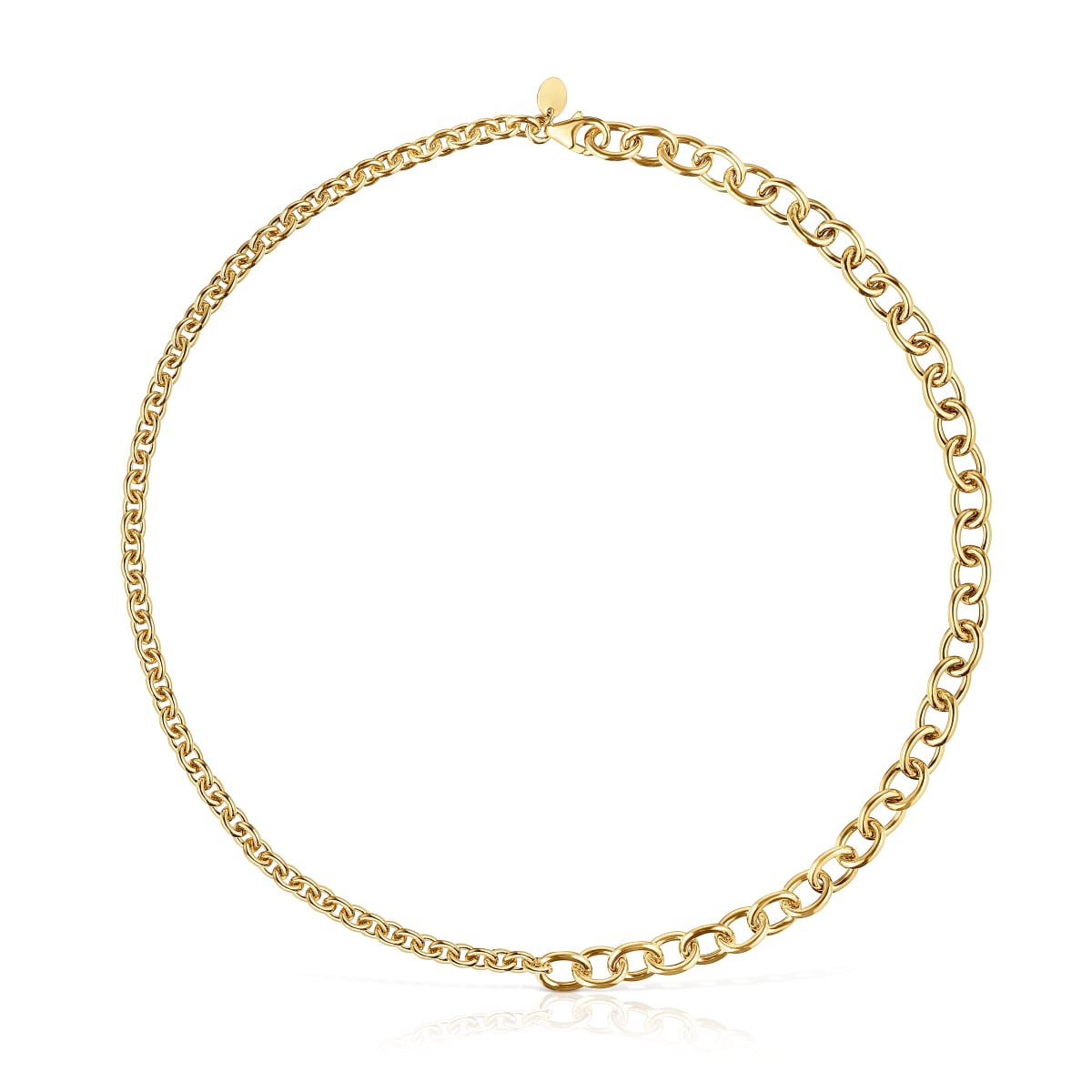 Chain Choker with 18kt gold plating over silver measuring 43 cm TOUS Calin