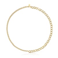 Gargantilla de baño de oro de 18 kt sobre plata cadena 43 cm TOUS Calin