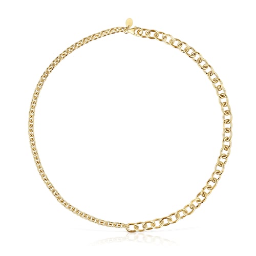 Chain Choker with 18kt gold plating over silver measuring 43 cm TOUS Calin