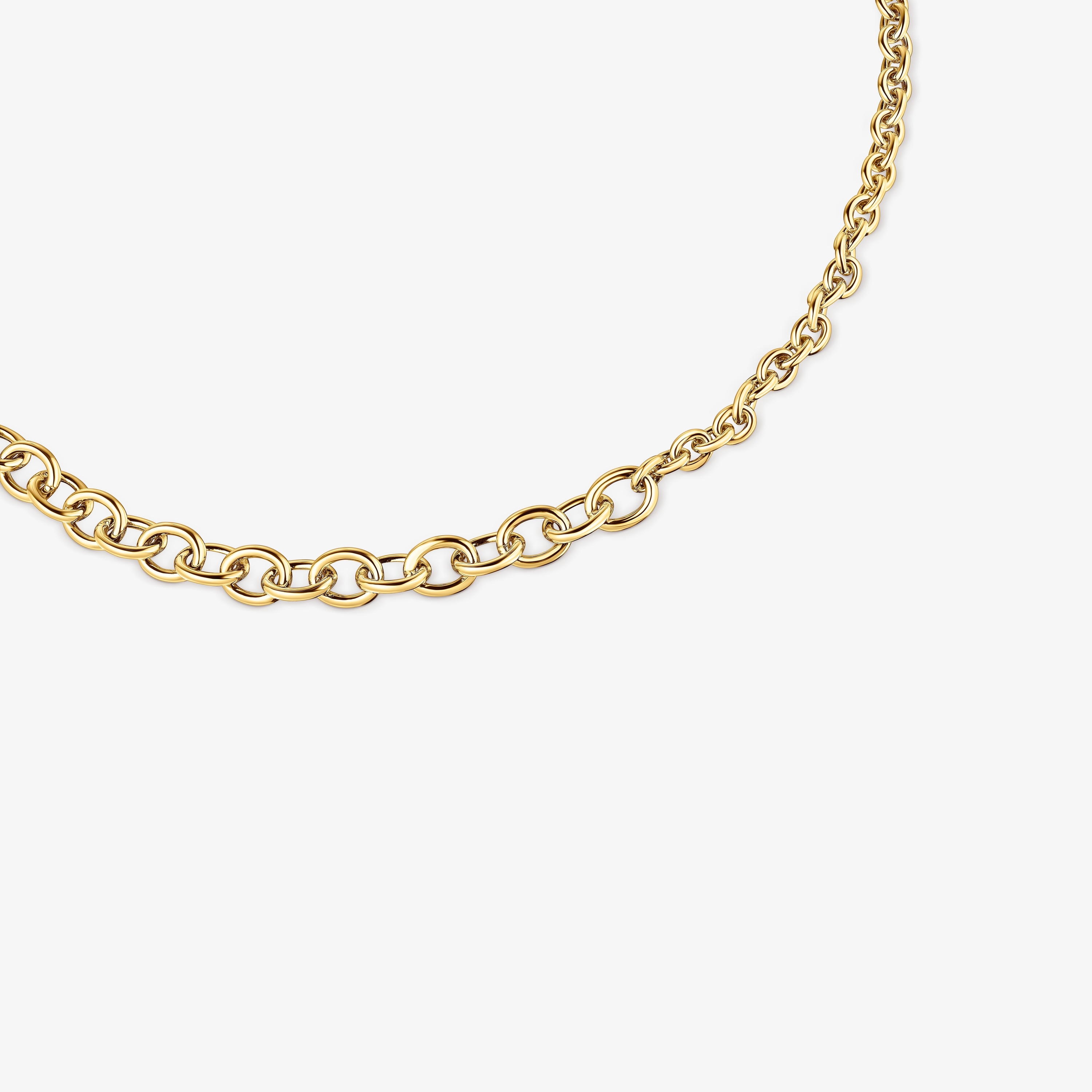 Chain Choker with 18K gold vermeil measuring 43 cm TOUS Calin