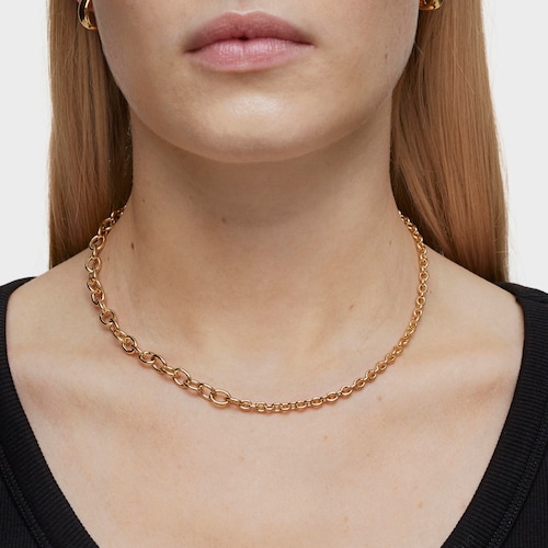 Chain Choker with 18kt gold plating over silver measuring 43 cm TOUS Calin
