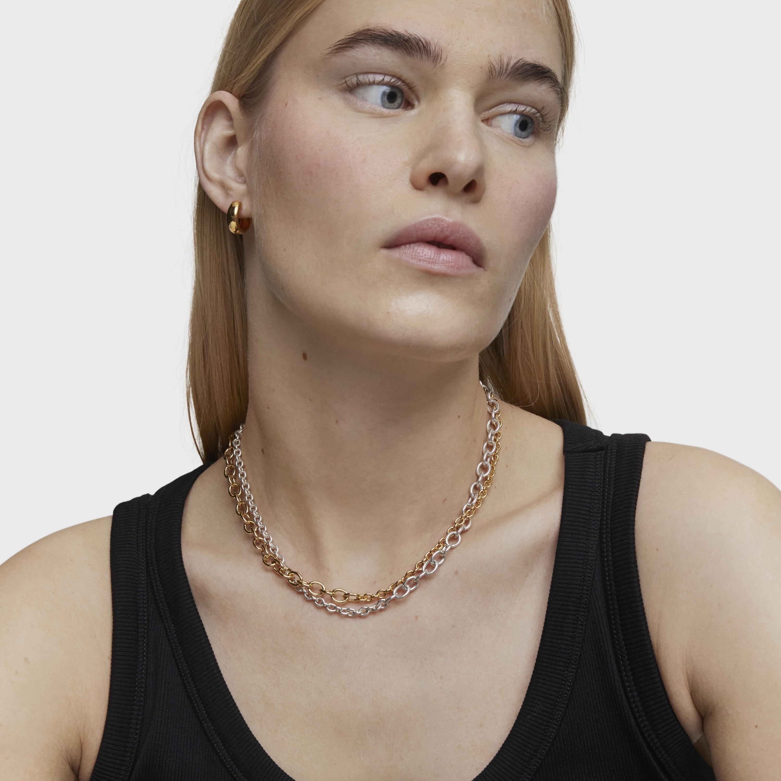 Chain Choker with 18K gold vermeil measuring 43 cm TOUS Calin