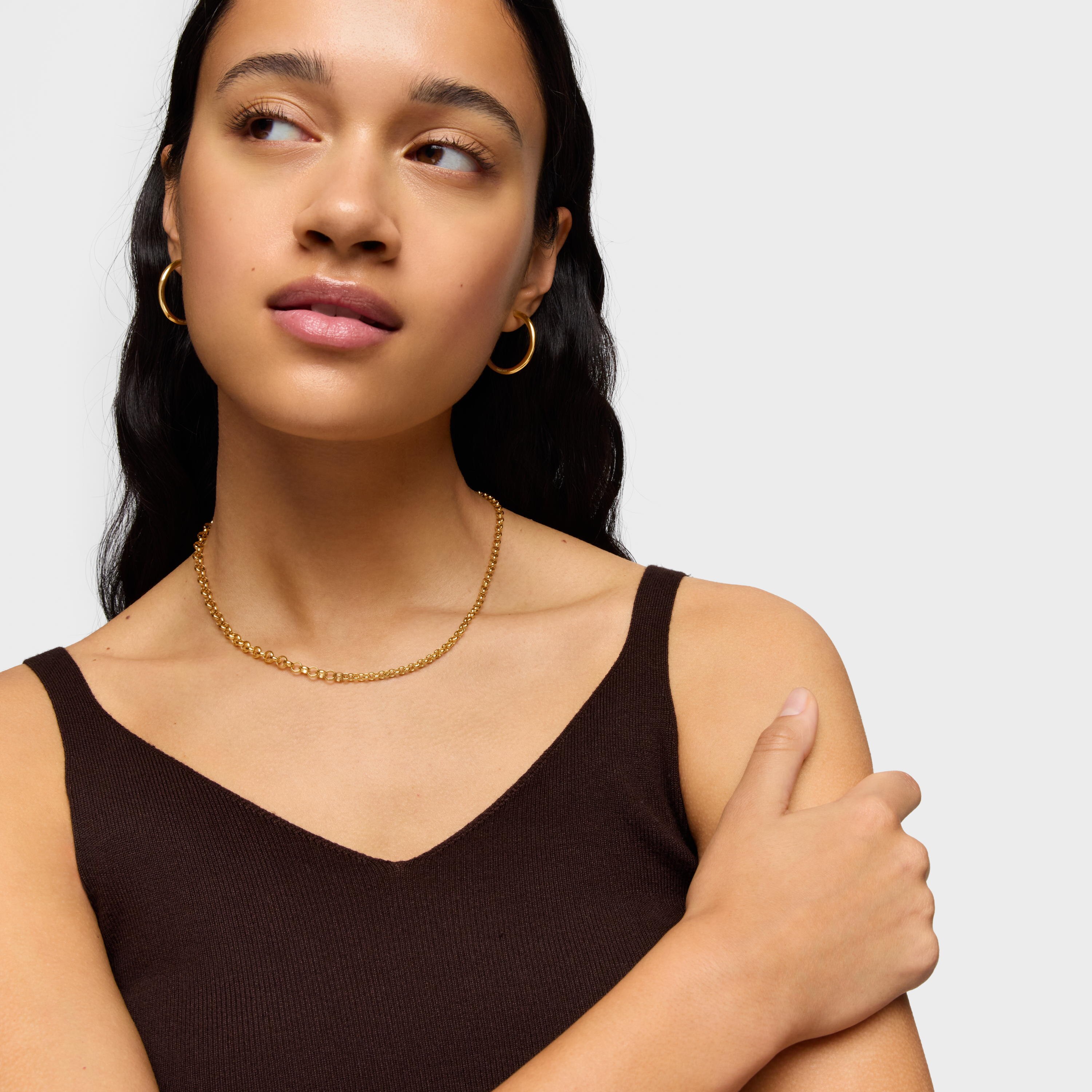 TOUS Calin Choker with round rings