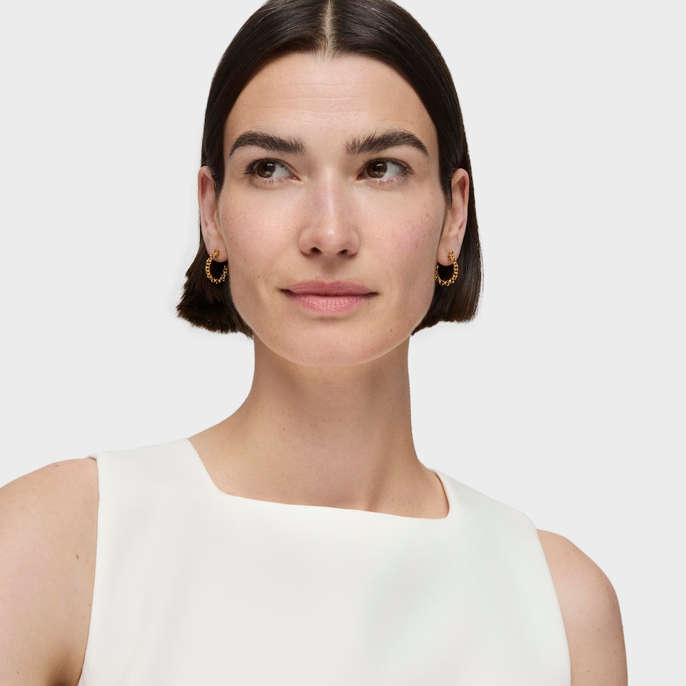 Tous Calin &ndash; Kruhov&eacute; n&aacute;u&scaron;nice ze žlut&eacute;ho stř&iacute;bra Vermeil