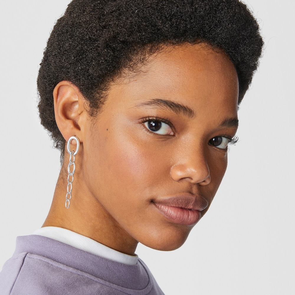 Aretes largos con anillas TOUS Calin