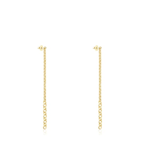 Pendientes extra largos con anillas TOUS Calin
