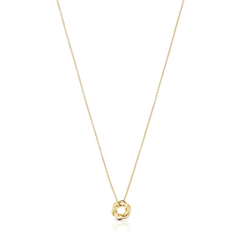 Colar Twisted em ouro