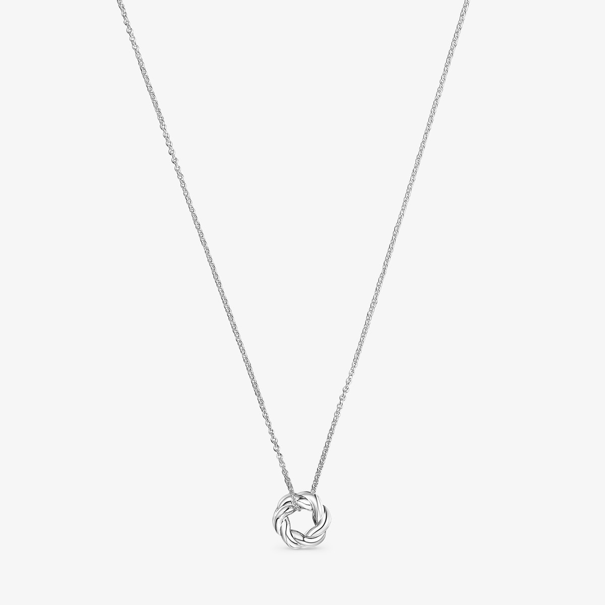 Tous - Collar Con Donut Twisted - Plateado