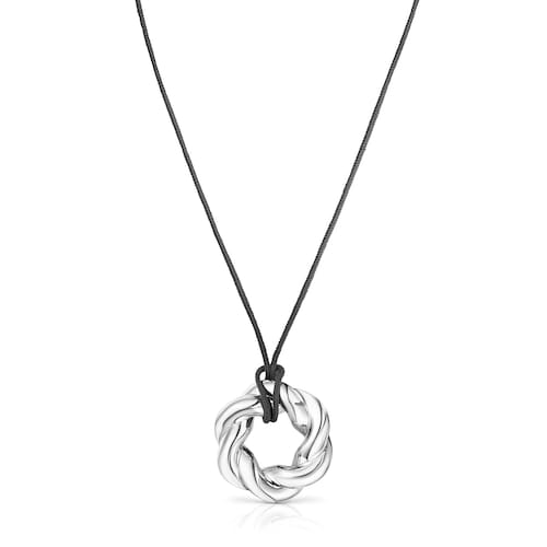 Twisted Necklace with XL donut