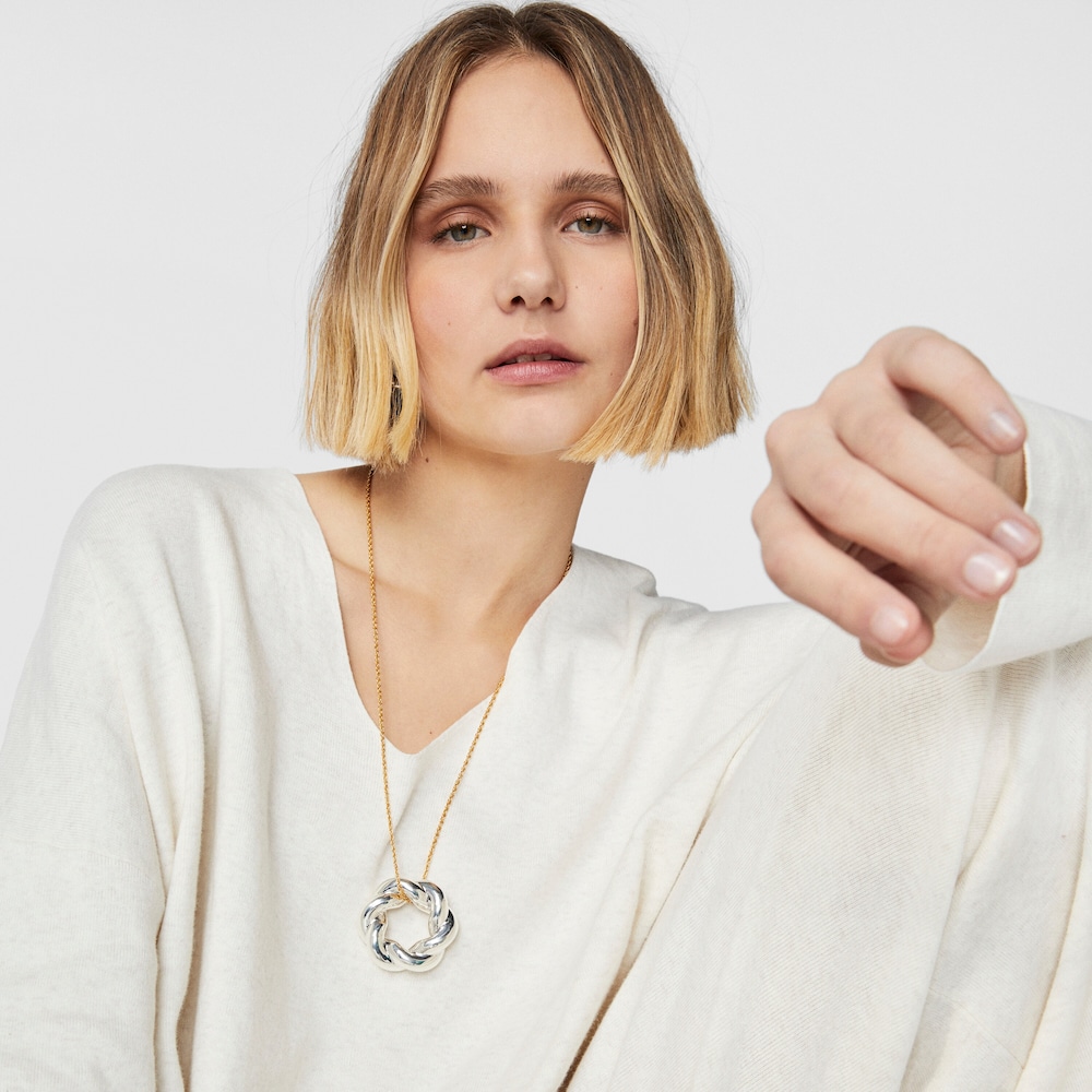 Collar con donut XL Twisted