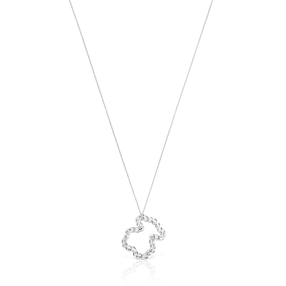 Twisted Necklace with XL bear motif