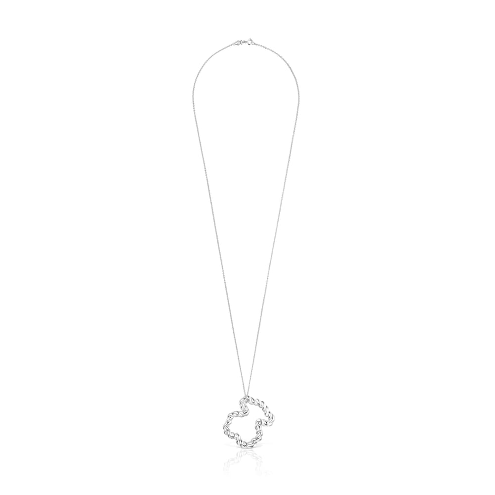 Twisted Necklace with XL bear motif