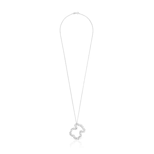 Collar con motivo oso XL Twisted
